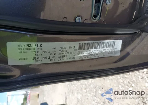 2019 Jeep Cherokee Limited 4X4 z USA, uszkodzony, nr VIN 1C4PJMDX2KD321530